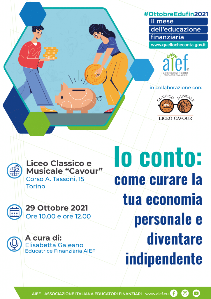 AIEF presente per l'OttobreEdufin il mese dell'educazione finanziaria con i suoi Educatori Finanziari